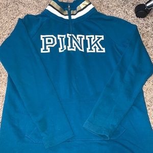 PINK HALF ZIP